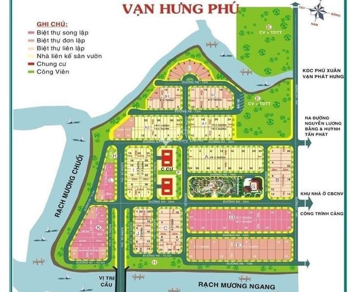 Ngay ở Phú Xuân Vạn Hưng Phú bán mảnh đất, giá bán cực rẻ từ 8.86 tỷ, hướng Đông - Nam diện tích gồm 230m2-01