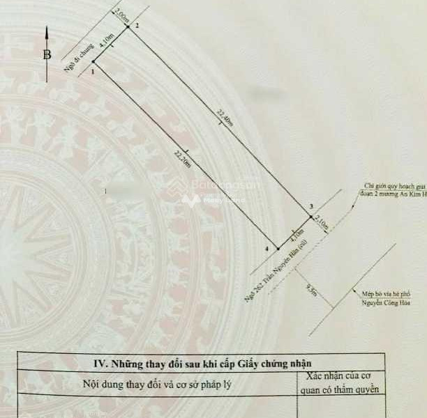 Diện tích gồm 91.4m2 bán nhà vị trí mặt tiền tọa lạc ngay An Dương, Lê Chân hướng Đông - Nam tổng quan bên trong nhà có 1 PN 1 WC chính chủ đăng tin-01