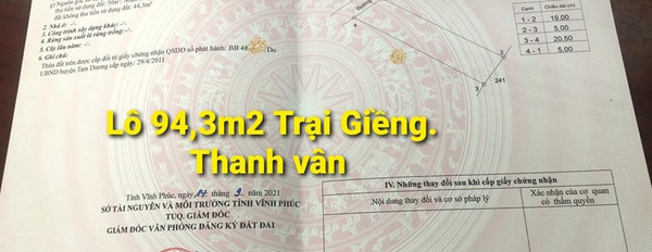 Cần thanh khoản gấp lô đất tại thôn Trại Giềng, Thanh Vân, Tam Dương-02