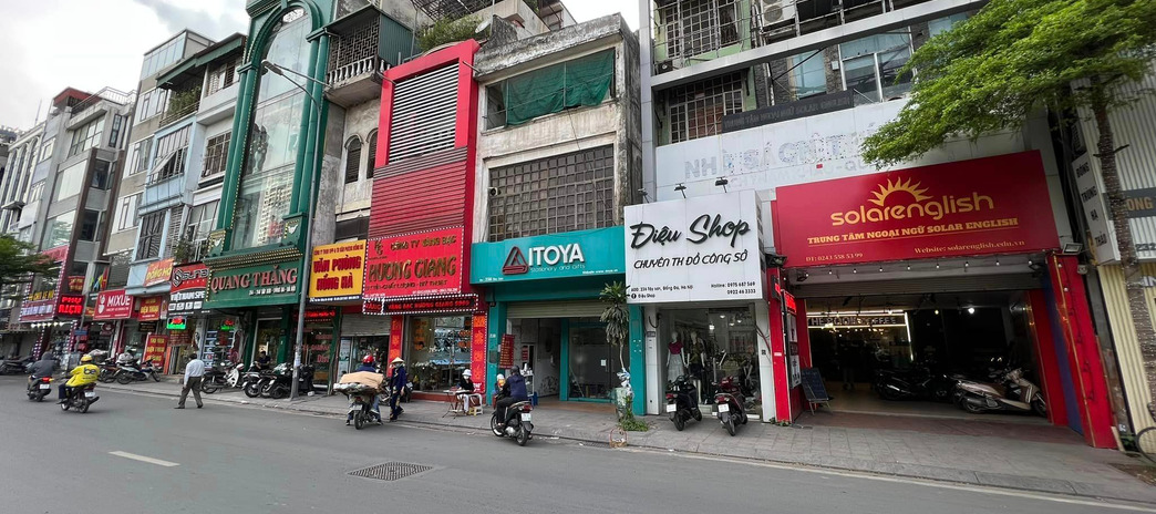 Cần tiền bán gấp nhà mặt phố Nguyễn Lương Bằng giá 18 tỷ, 60m2 x 4 tầng, kinh doanh đa dạng