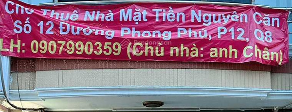 Diện tích quy ước 80m2, cho thuê nhà ở mặt tiền tọa lạc ngay Phường 12, Hồ Chí Minh, trong ngôi nhà này có 4 phòng ngủ, 2 WC sổ hồng chính chủ-03