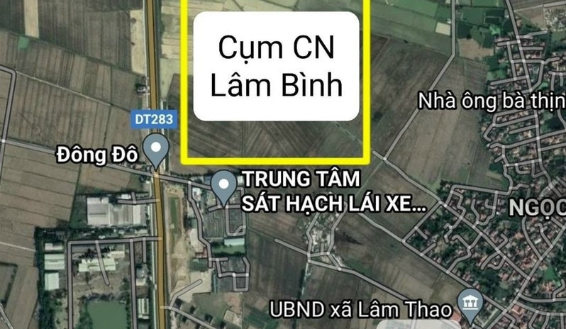 Bán đất trục chính Lâm Thao, Lương Tài