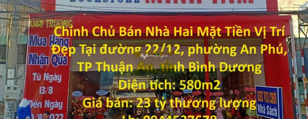 Nhà gồm 2 phòng ngủ bán nhà bán ngay với giá mềm chỉ 23 tỷ diện tích rộng 580m2 mặt tiền tọa lạc ở An Phú, Bình Dương-02