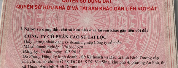 Bán đất vị trí đẹp tọa lạc ngay ở Đt 749, Bàu Bàng. Diện tích 75m2, giá 820 triệu-02