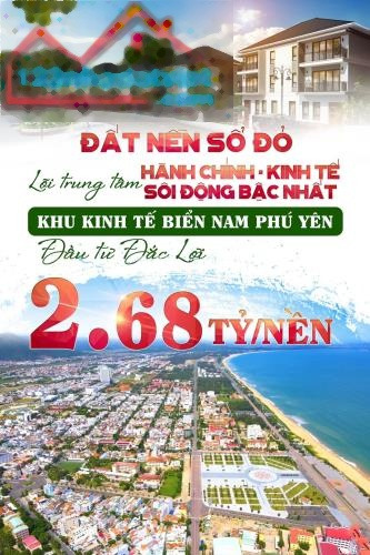 2.68 tỷ bán đất có diện tích rộng 129m2 vị trí thuận lợi gần Hòa Vinh, Phú Yên-01