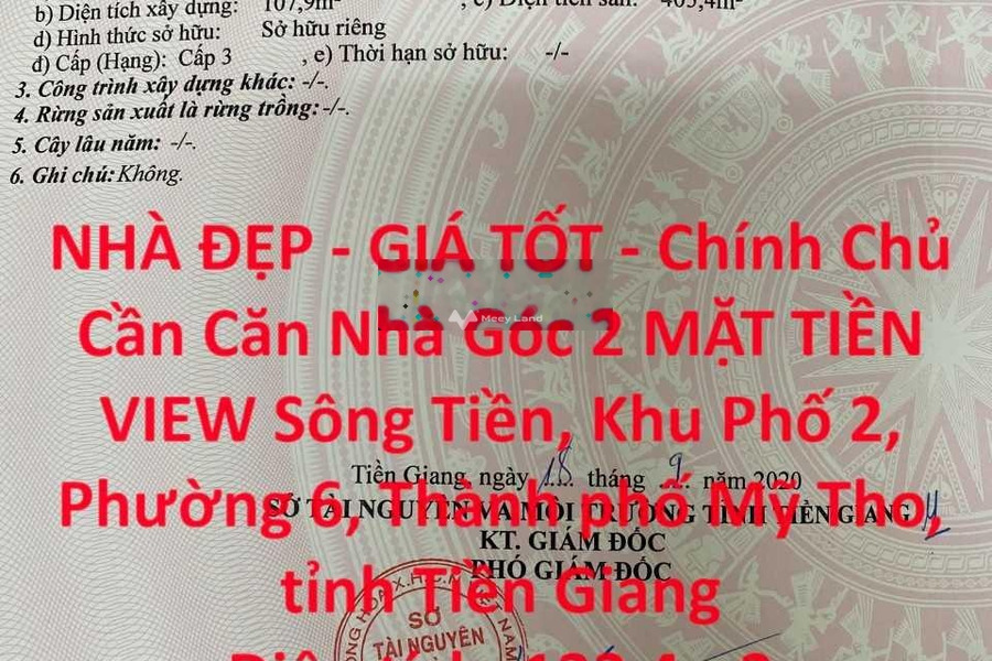 Bán nhà tọa lạc trên Mỹ Tho, Tiền Giang bán ngay với giá chốt nhanh chỉ 17 tỷ có diện tích chính 133.4m2 trong nhà có tổng cộng 5 phòng ngủ-01