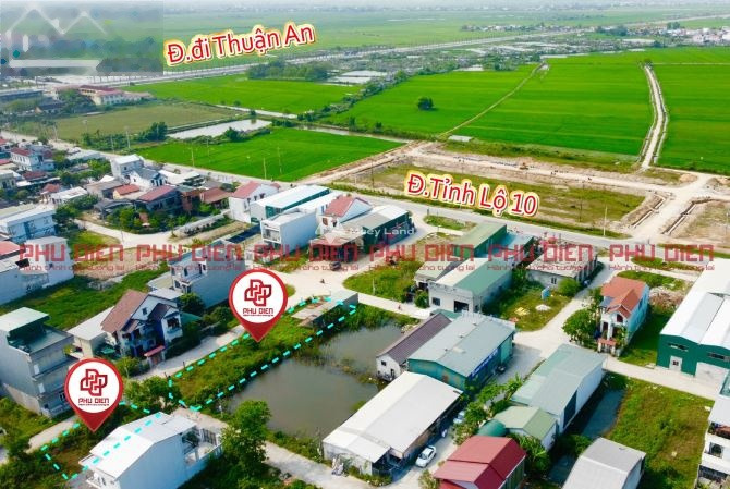 2.96 tỷ bán đất diện tích vừa phải 160m2 vị trí đẹp tọa lạc ngay Phú Vang, Thừa Thiên Huế, hướng Nam-01