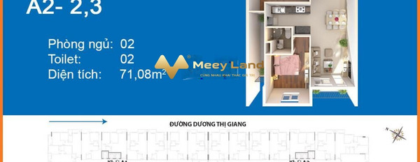 Giấy tờ đầy đủ, bán căn hộ vào ở ngay giá gốc 2 tỷ vị trí thuận lợi tại Đường Tân Thới Nhất, Quận 12 có dt chung 71 m2-03