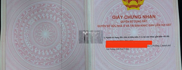 1 tỷ bán đất có một diện tích sàn 100m2 vị trí thuận lợi tọa lạc tại Võ Văn Kiệt, Sóc Trăng-02