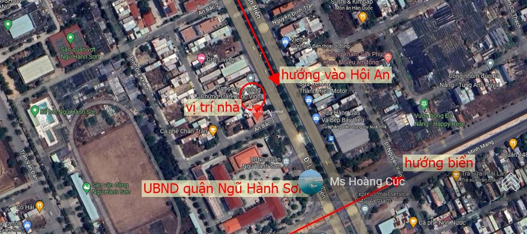 Diện tích khoảng 180m2 bán nhà vị trí mặt tiền nằm tại Lê Văn Hiến, Khuê Mỹ hướng Đông - Bắc ngôi nhà có tổng 3 phòng ngủ 4 WC vị trí siêu đẹp