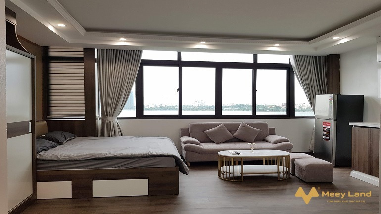 Cho thuê căn hộ dịch vụ tại Võng Thị, Tây Hồ, 70m2, 2 phòng ngủ, view hồ, đầy đủ nội thất mới hiện đại-01