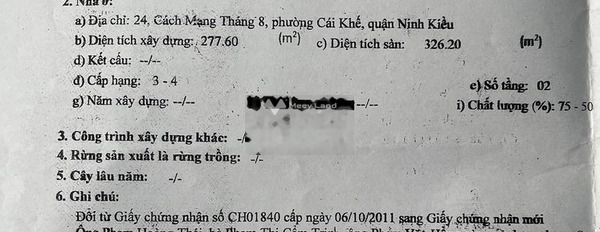 Vị trí thuận tiện Cái Khế, Ninh Kiều bán nhà bán ngay với giá giao lưu chỉ 25 tỷ trong căn này có 2 phòng ngủ 1 WC-03