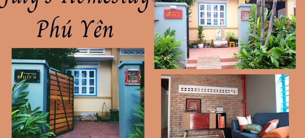 July’s Homestay Phú Yên, một trong những homestay đẹp nhất Phú Yên