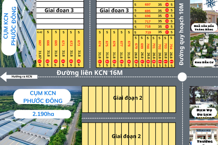 Giá thỏa thuận chỉ 750 triệu bán đất với tổng diện tích 150m2 vị trí thuận lợi tại Đt 782, Tây Ninh, hướng Đông-01