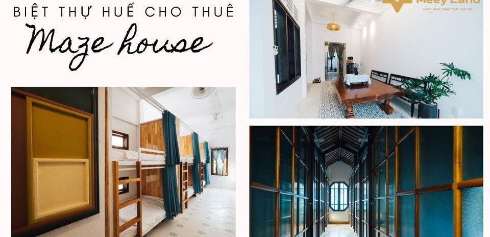 Maze house villa Huế, giá rẻ bình dân, diện tích 100m2