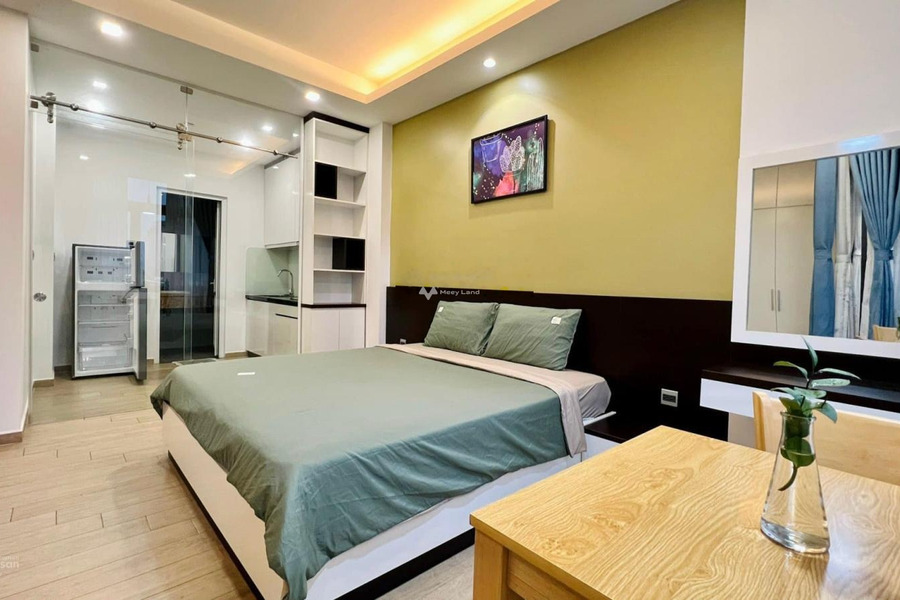 Chung cư 1 phòng ngủ, cho thuê căn hộ vị trí thuận lợi tọa lạc ngay trên Phường 4, Hồ Chí Minh, tổng quan gồm có 1 phòng ngủ, 1 WC trao đổi trực tiếp-01