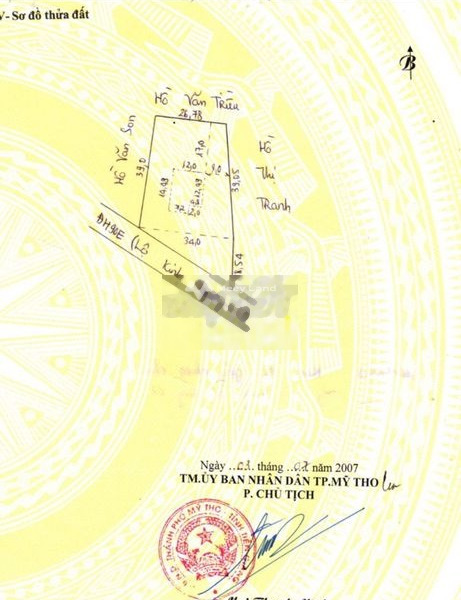 Mỹ Phong, Tiền Giang 4.7 tỷ bán đất diện tích chính là 1200m2-01