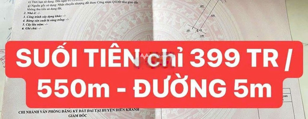 Vị trí đặt gần Diên Khánh, Khánh Hòa bán đất giá bán khuyến mãi 399 triệu diện tích chung quy 550m2-02