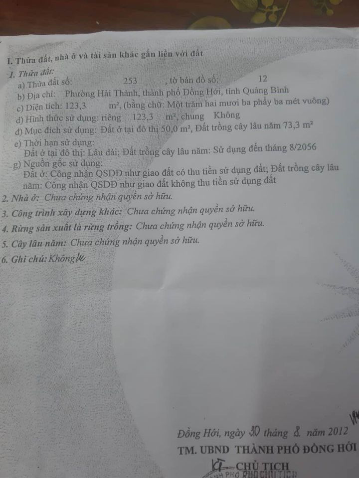 Bán nhà riêng thành phố Đồng Hới tỉnh Quảng Bình giá 1 tỷ-3