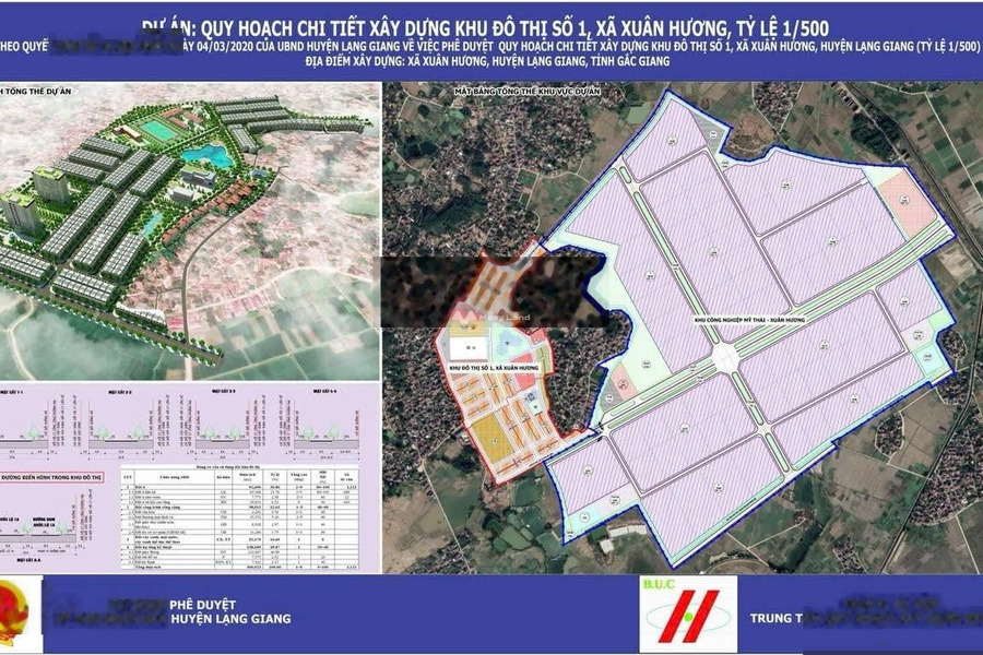 Bán đất 1.2 tỷ Xuân Hương, Lạng Giang có một diện tích sàn 90m2-01