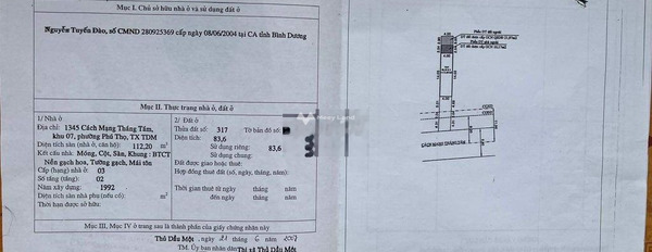 Cần dồn tiền gấp bán nhà diện tích 100m2 bán ngay với giá phải chăng chỉ 12 tỷ tại Phú Thọ, Bình Dương nhìn chung có 4 phòng ngủ giá tốt nhất-02