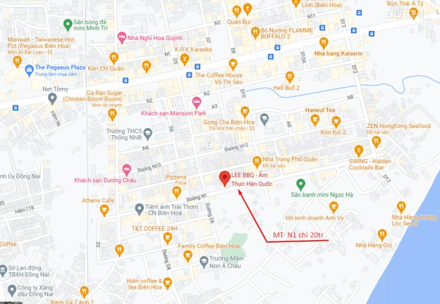 Địa điểm ở Biên Hòa, Đồng Nai cho thuê cửa hàng 20 triệu/tháng mt khu dân cư 5 mét không tiếp trung gian-01