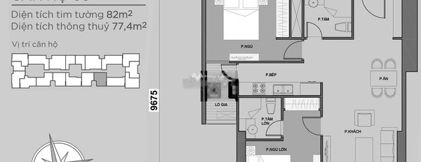 Căn hộ 2 PN, bán căn hộ hướng Đông Nam vị trí tại Điện Biên Phủ, Phường 22, trong căn hộ 2 PN, 2 WC phong thủy tốt-03