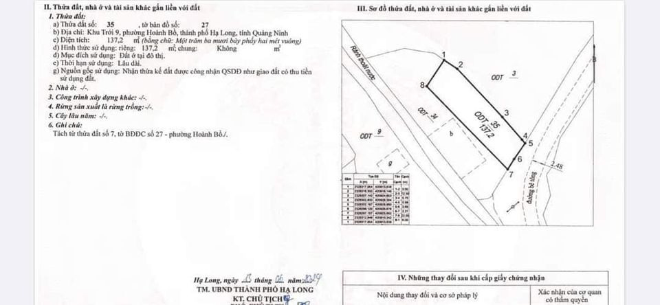 Bán đất thành phố Hạ Long tỉnh Quảng Ninh giá 900.0 triệu-2