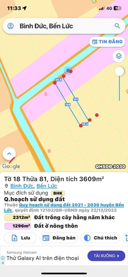 Bán đất quận 8 thành phố Hồ Chí Minh giá 588.0 triệu-0