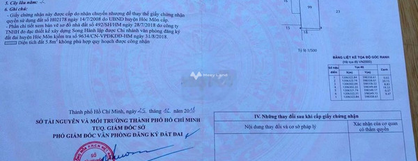 Đông Thạnh 74, Hóc Môn 5.5 tỷ bán đất diện tích thực là 187m2-02