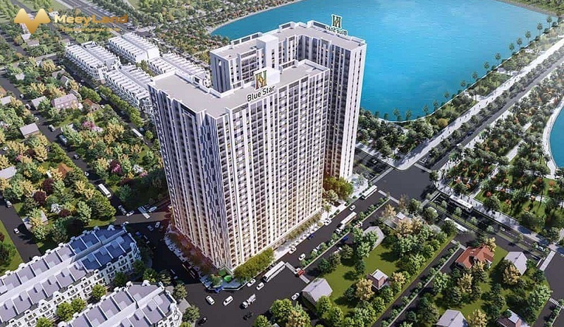 Cần bán căn chung cư căn góc diện tích 59,8m2, tại dự án Hanhomes Blue Star, Gia Lâm