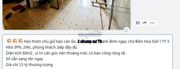 BÁN CĂN LẦU 2 CHUNG CƯ 3 PHÒNG PHƯỜNG THANH BÌNH, THÀNH PHỐ BIÊN HOÀ -02