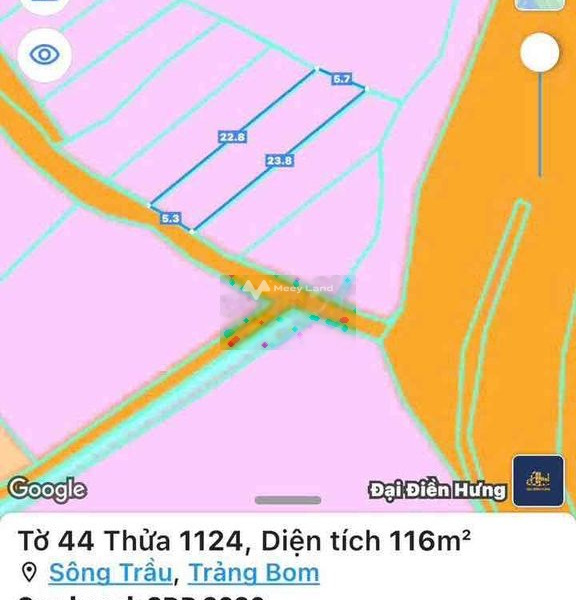 880 triệu bán đất diện tích thực khoảng 116m2 vị trí đẹp tọa lạc ngay Sông Trầu, Đồng Nai-01