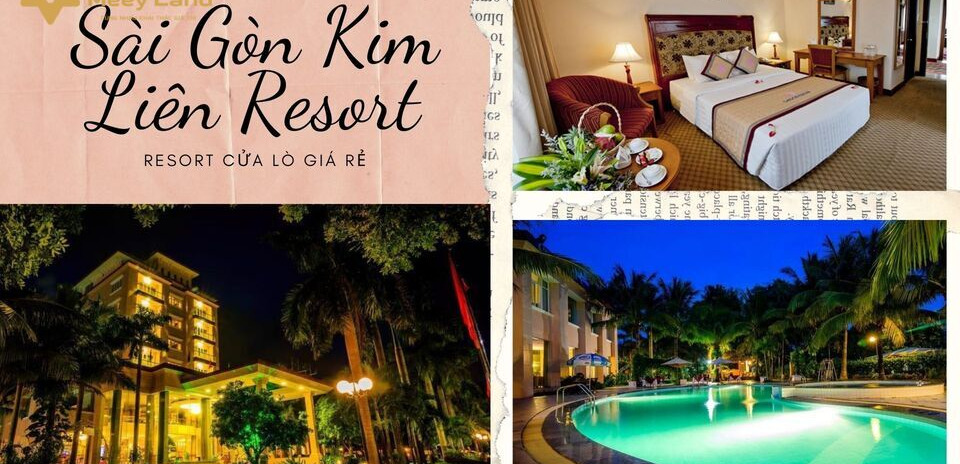 Sài Gòn Kim Liên Resort, một trong những resort Cửa Lò có một mức giá hợp lý