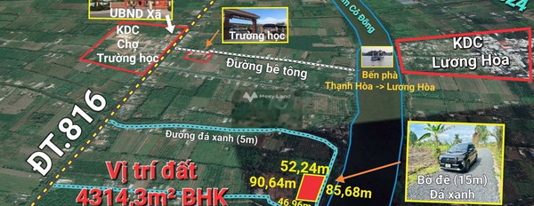 Thạnh Hòa, Long An bán đất giá khởi đầu chỉ 3.1 tỷ có diện tích khoảng 1000m2-02