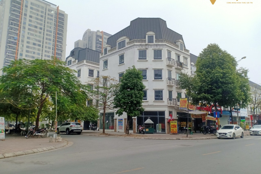 Bán nhà mặt phố Lacasta Văn Phú, Hà Đông, lô góc 2 mặt phố, 105m2 x 5 tầng, mặt tiền 16m, giá 18,5 tỷ-01