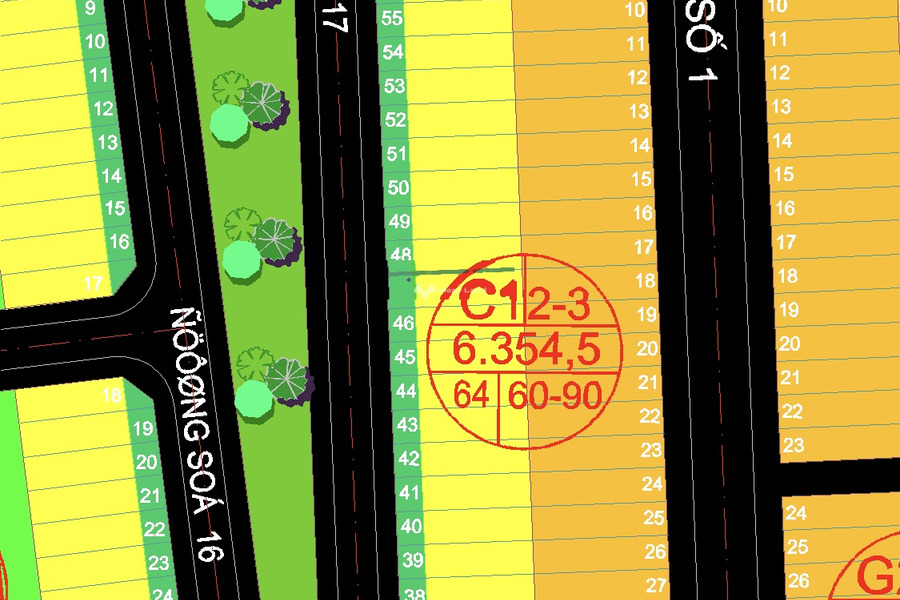 Nằm tại Cần Giuộc, Long An bán đất 1.75 tỷ, hướng Đông có diện tích chính 90m2-01