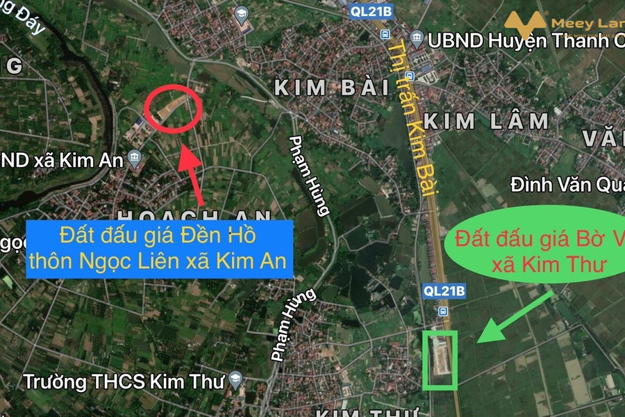 Chính chủ bán đất Đền Hồ, Kim An, vị trí gần uỷ ban huyện Thanh Oai, 100m2, hơn tỷ-01