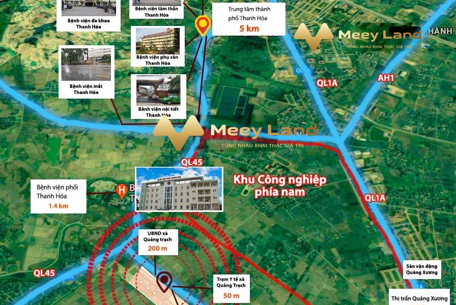 Giá khởi đầu từ 900 triệu, Bán đất có tổng dt 125 m2 vị trí đẹp ở Quảng Trạch, Quảng Xương liên hệ trực tiếp để được tư vấn-01