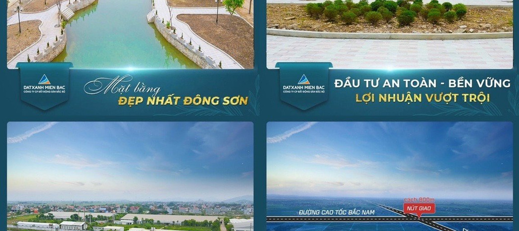 Bán suất ngoại giao khu đô thị Đồng Nam, Thanh Hóa, sổ đỏ từng lô, giá tốt vào tiền chỉ từ 600 triệu