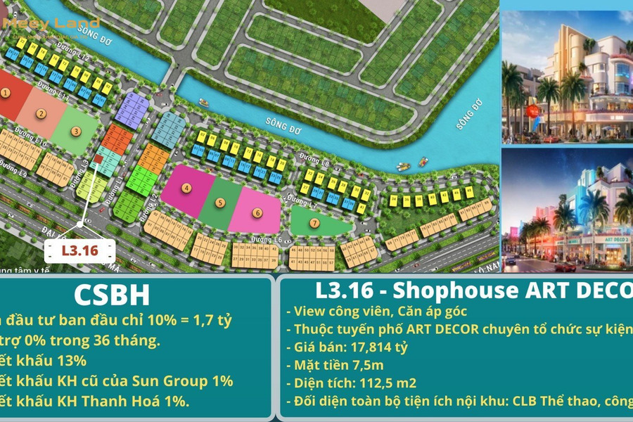 Với 1,6 tỷ sở hữu ngay shophouse 112,5m2 sổ đỏ vĩnh viễn tại đại dự án Sun Sầm Sơn, Thanh Hóa-01