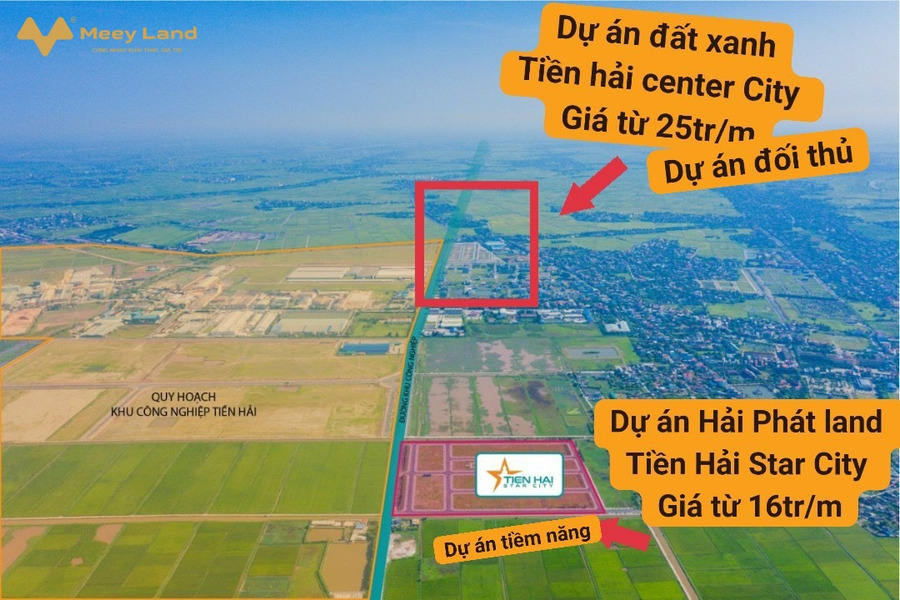 Dự án đất nền đối diện khu công nghiệp rộng 466ha, diện tích 90m2, mặt tiền 5m, đường 13m, sổ đỏ từng lô-01