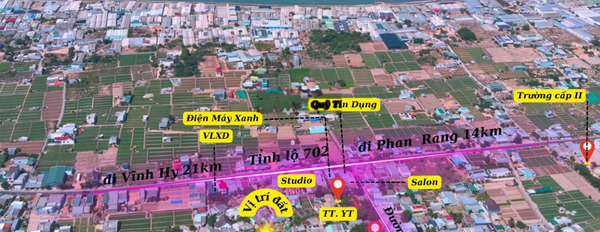 Khoảng từ 550 triệu bán đất diện tích rất rộng 97m2 vị trí mặt tiền tọa lạc ngay Đường 702, Ninh Thuận, hướng Đông-02