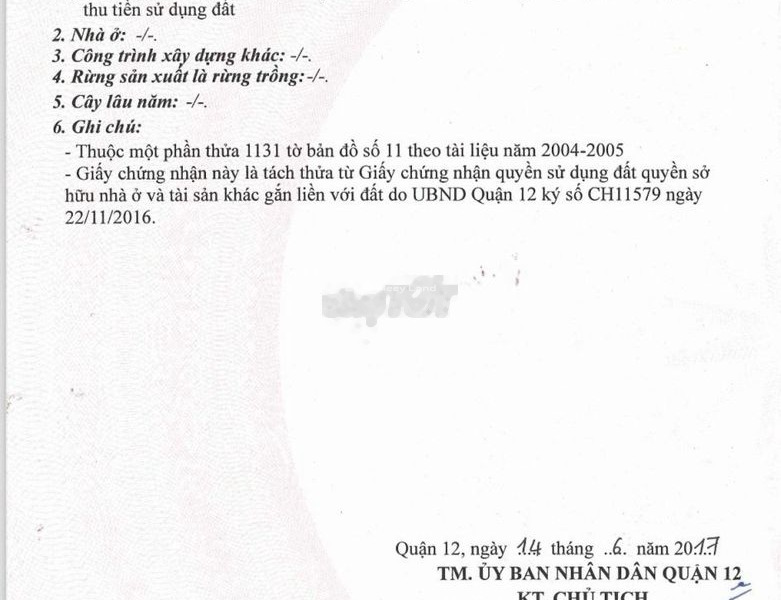 Cần ra đi gấp bán đất Thạnh Lộc, Hồ Chí Minh giá cơ bản từ 3.95 tỷ có diện tích chuẩn 80m2-01