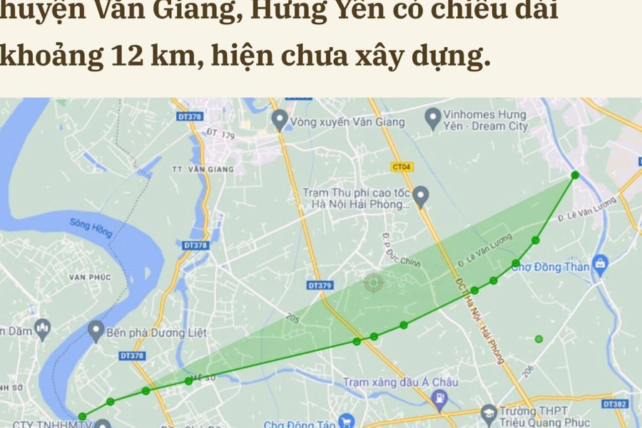 Bán đất diện tích 1628m2 tại Mễ Sở, Hưng Yên-01