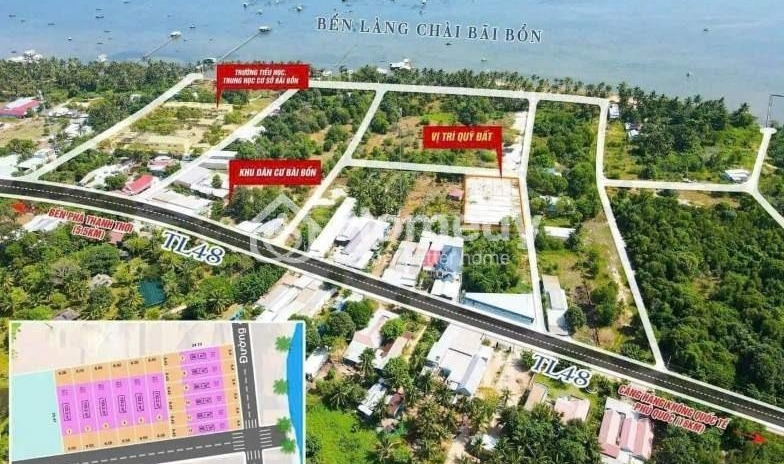 Giá thỏa thuận 1.4 tỷ, Bán đất tổng diện tích là 120m2 tọa lạc trên Hàm Ninh, Phú Quốc giá hợp lý