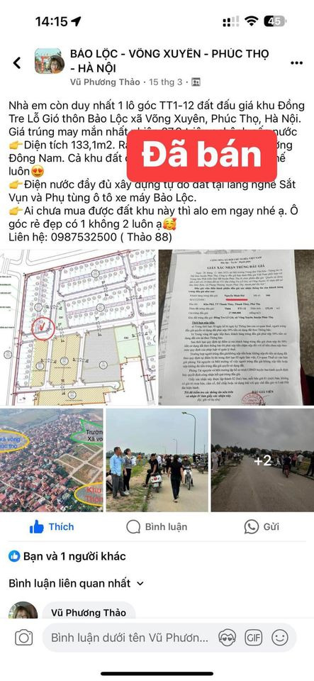 Bán nhà riêng huyện Phúc Thọ thành phố Hà Nội giá 2.4 tỷ-1
