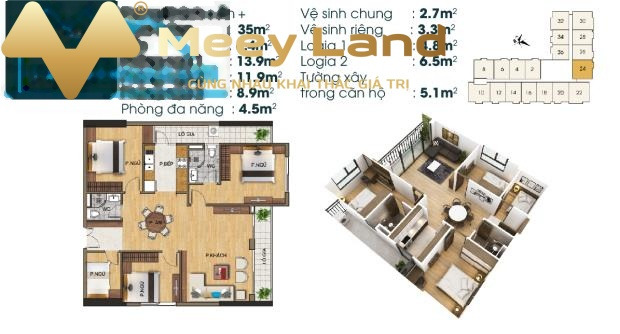 Chính chủ cần nhượng lại căn 3 phòng ngủ, căn góc tại dự án TSG Lotus Sài Đồng-01