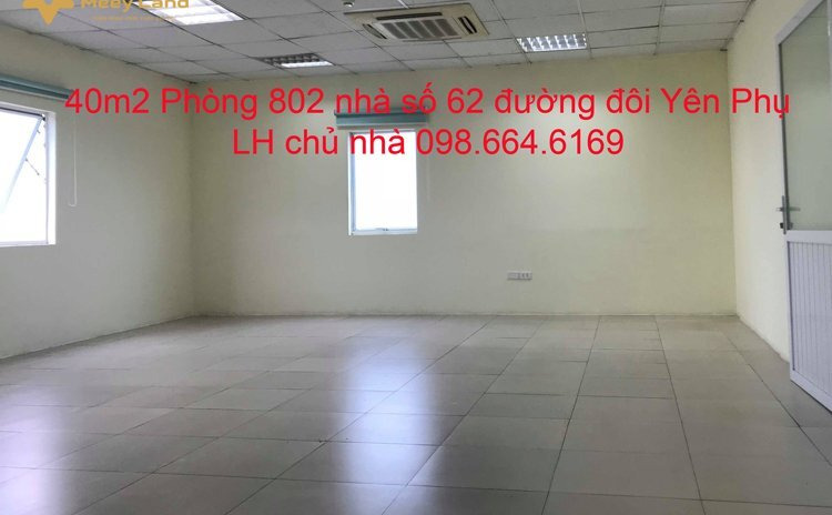 Chính chủ cho thuê văn phòng  40m2 & 46m giá rẻ tại 62 đường Yên Phụ