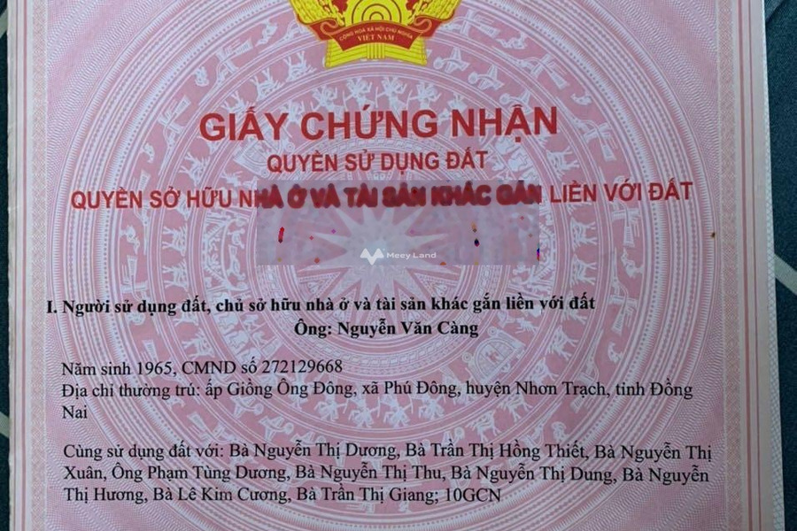 Tại Phú Hữu, Nhơn Trạch bán đất 700 triệu diện tích thực 55m2-01